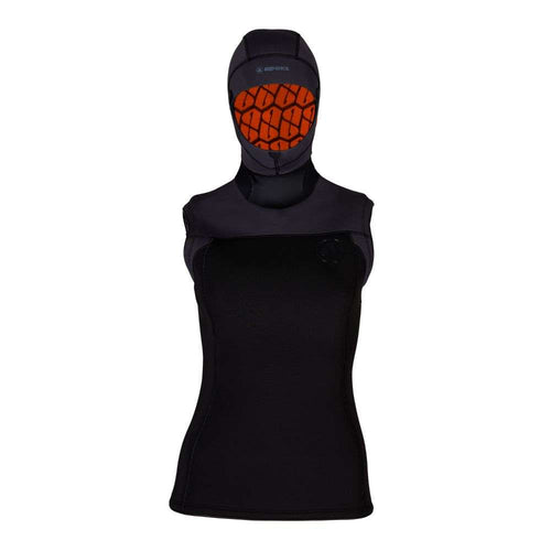 THERMIQ - Chaleco con capucha para Mujer 5/3mm