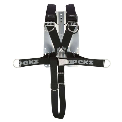 ARNÉS DE CINCHA DELUXE - Accessorio Chaleco de Buceo con placa de aluminio